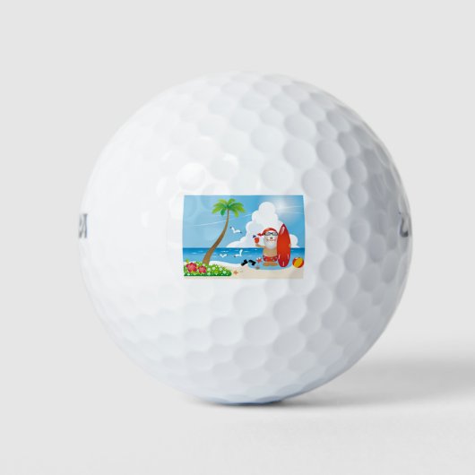 Surfer Golfball (Vorderseite)