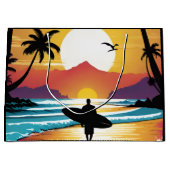 Surfer Große Geschenktüte (Vorderseite)