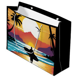 Surfer Große Geschenktüte