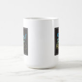 Surfer große Wellen Kaffeetasse (Mittel)