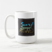 Surfer große Wellen Kaffeetasse (Links)