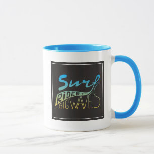 Surfer große Wellen Tasse