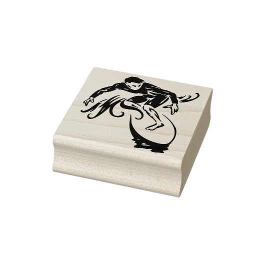 Surfer Gummistempel (Stempel)