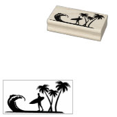 Surfer Gummistempel (Stempel)