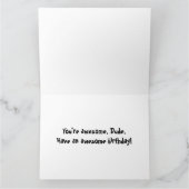 Surfer Happy Birthday Son-in-Law Karte (Innenseite)