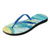 Surfer-Hausschuhe Badesandalen (Schrägansicht)