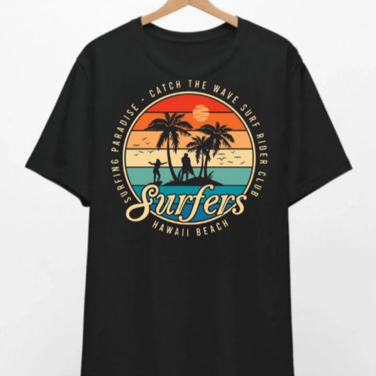 Surfer Hawaii Beach T - Shirt