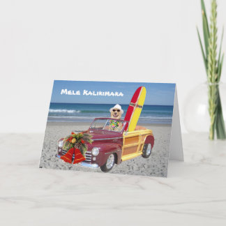 Surfer/Hawaiianische Weihnachten