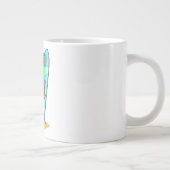SURFER HUND Jumbo-Tasse (Rechts)