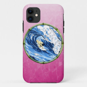 Surfer im Bambuskreis Case-Mate iPhone Hülle