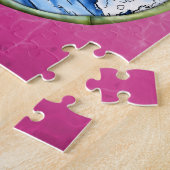 Surfer im Bambuskreis Puzzle (Seite)