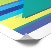 Surfer - im Zweifelsfall Paddeln Poster (Ecke)