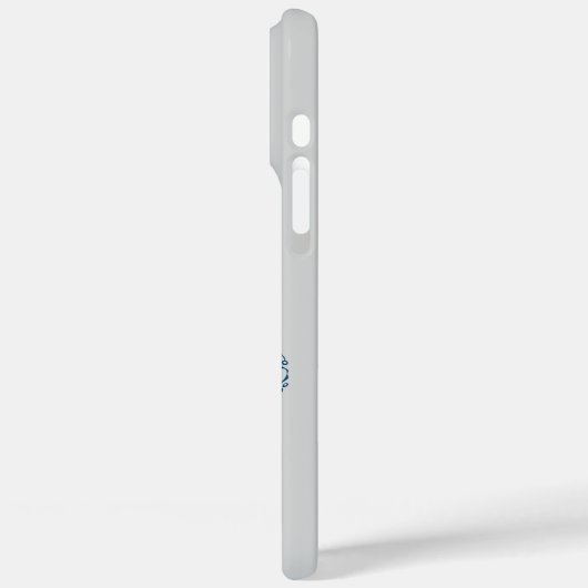 Surfer in Blau Case-Mate iPhone Hülle (Rückseite / Links)