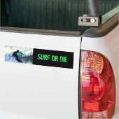 Surfer in der großen Welle Autoaufkleber (Auf Lkw)