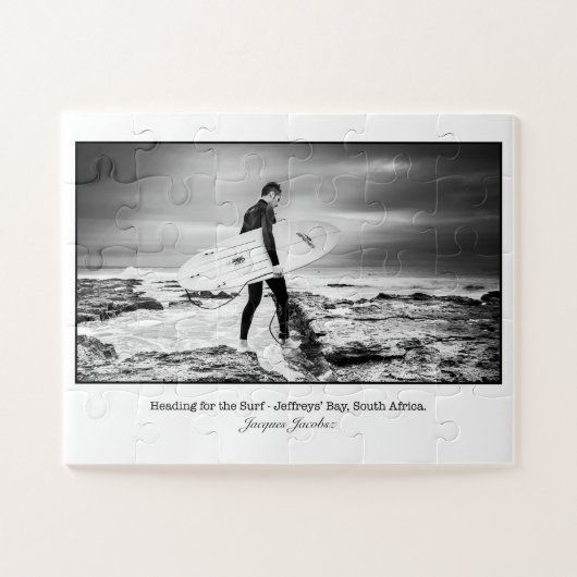Surfer in der Jeffrey's Bay Puzzle (Horizontal)