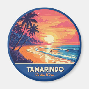 Surfer in Tamarindo Costa Rica Magnet