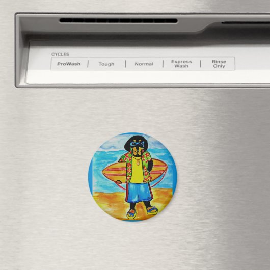 Surfer Joe Magnet (In Situ (Geschirrspüler))