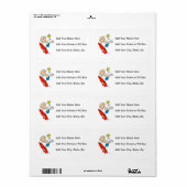 Surfer-Junge-Stickfigur (Vorne)