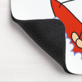 Surfer-Junge-Stickfigur Mousepad (Ecke)