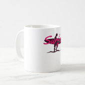 Surfer Kaffeetasse (Vorderseite Links)