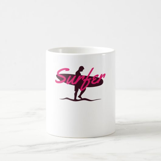 Surfer Kaffeetasse (Mittel)