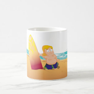 Surfer Kaffeetasse