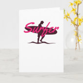 Surfer Karte (Gelbe Blume)