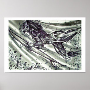 Surfer keine Haut Poster