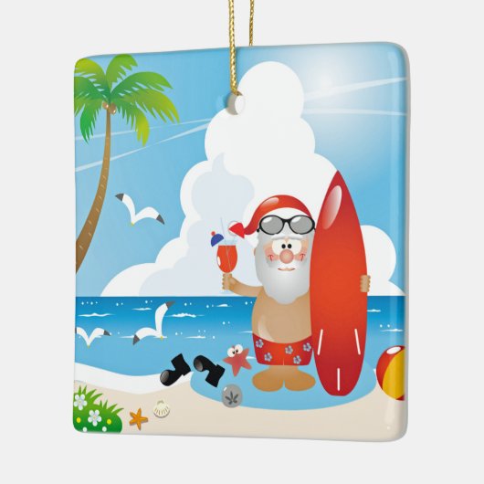 Surfer Keramikornament (Links)