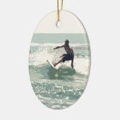 Surfer Keramikornament (Links)
