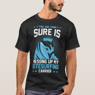 Surfer Kitesurf Kiteboarding Geschenk T-Shirt
