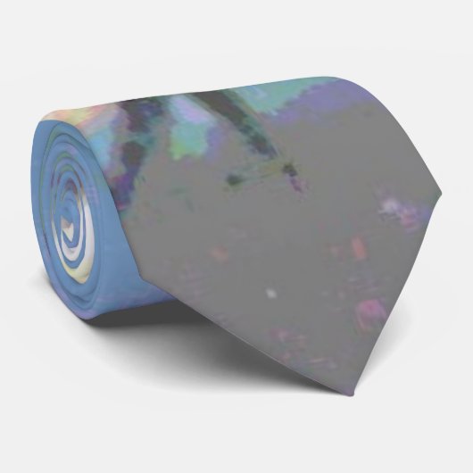 Surfer-Krawatten-Impressionist Krawatte (Gerollt)