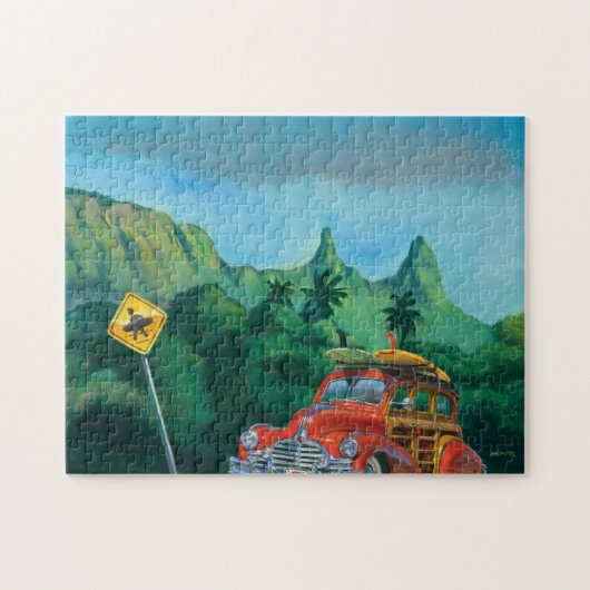 Surfer-Kreuzungspunkt Puzzle (Horizontal)