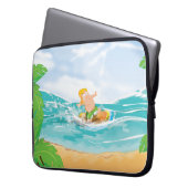 Surfer Laptopschutzhülle (Vorderseite Links)