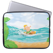 Surfer Laptopschutzhülle (Vorderseite)