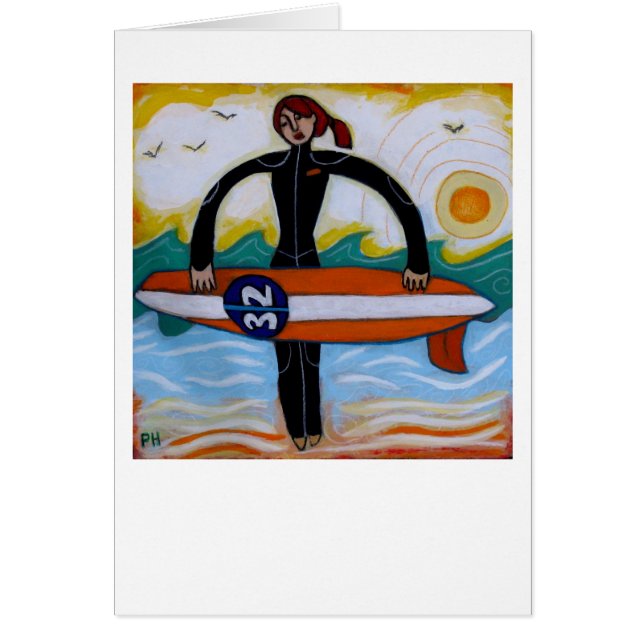 Surfer-Mädchen (Vorne)