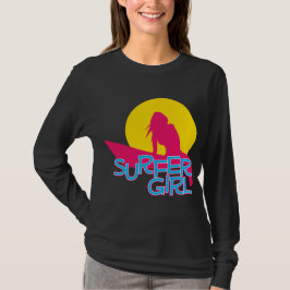Surfer-Mädchen T-Shirt