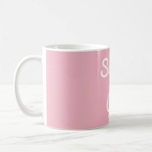 Surfer-Mädchen-Tasse Kaffeetasse (Links)
