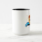 Surfer-Mädchen-Tasse Tasse (Zentrum)