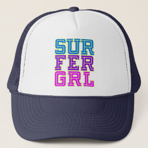 Surfer-Mädchen Truckerkappe