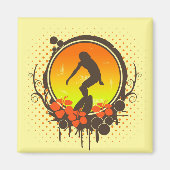 Surfer Magnet (Vorne)