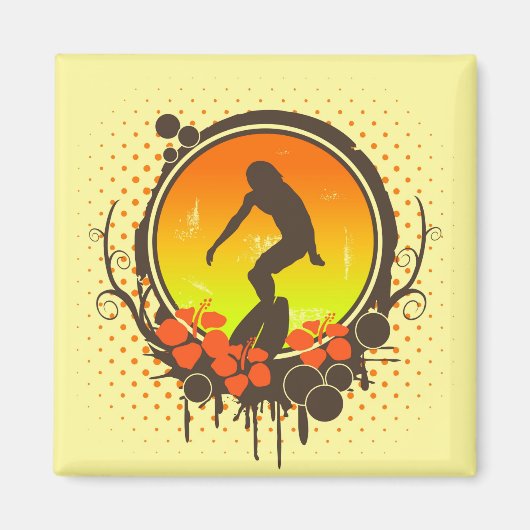 Surfer Magnet (Vorne)