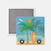 Surfer Magnet (Vorderseite/Rückseite)