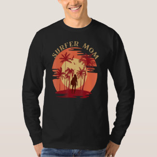 Surfer-Mama Vintage-Surfer für Männer Frauen 1 T-Shirt