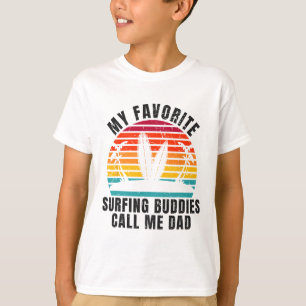 Surfer meine Lieblings-Surf-Kumpels nennen mich Pa T-Shirt