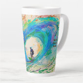 Surfer Milchtasse (Rechte Ecke)