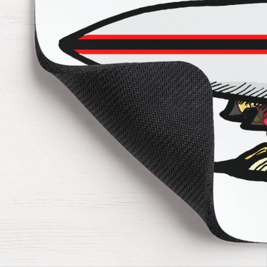 Surfer-Mops Mousepad (Ecke)
