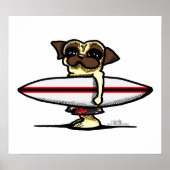 Surfer-Mops Poster (Vorne)