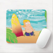 Surfer Mousepad (Mit Mouse)