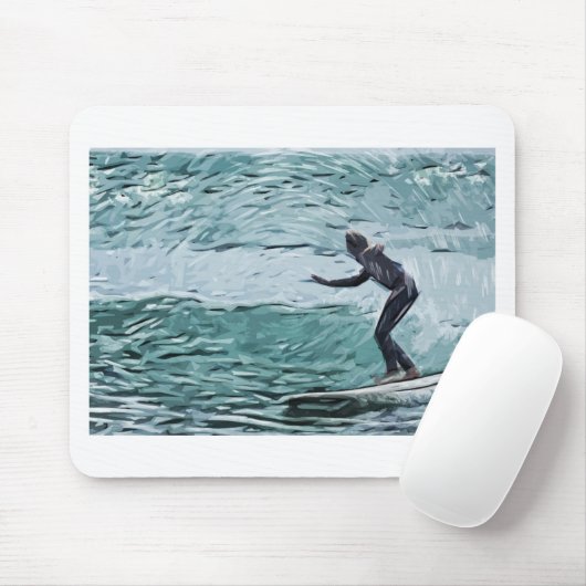 Surfer Mousepad (Mit Mouse)